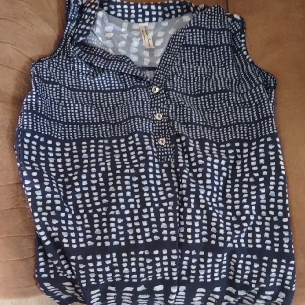 PerSeption Concept Black and White Blouse